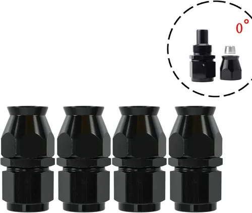 Vista 8 de 6AN - Kit de manguera de línea de combustible de 20 pies, manguera de combustible trenzada de nailon E85 de 20 pies