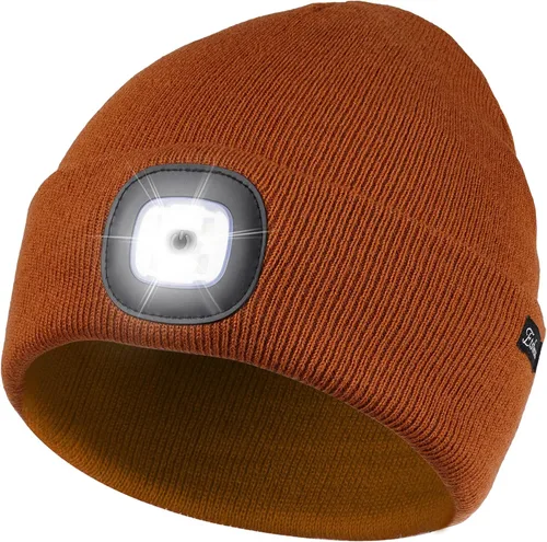 Vista 47 de Etsfmoa Gorro unisex con la luz, regalos para hombres, papá, padre, gorras recargables por USB