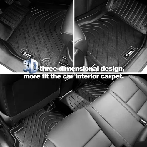 Vista 5 de Juego de alfombrillas y alfombrillas para maletero compatibles con Mazda CX-30 2025 2024 2023 2022 2021 2020, accesorios para todo tipo de clima