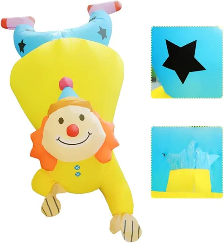 Vista 3 de Inflatable Costume Adults Funny Blow Up Costume Suit for Christmas Halloween Cosplay