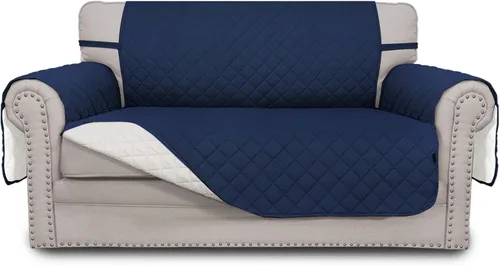 Vista 492 de Easy-Going - Funda reversible para sofá reclinable, resistente al agua, protector de muebles con correas elásticas, para mascotas y niños