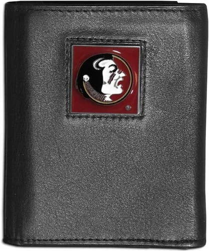 Vista 18 de Siskiyou Sports NCAA - Cartera de cuero de tres pliegues