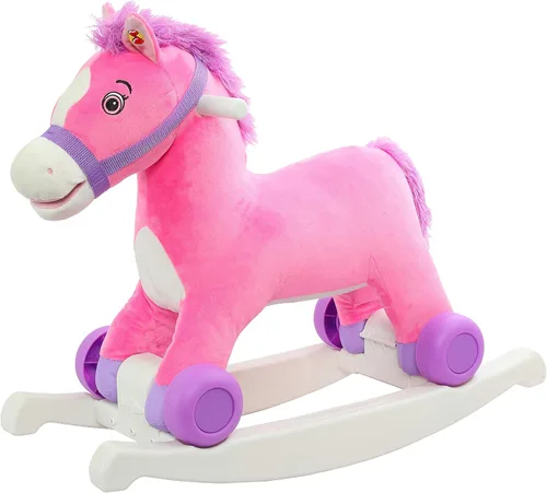 Vista 2 de Rockin' Rider Candy - Pony 2 en 1, color rosa