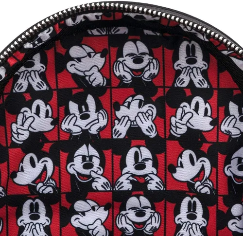 Vista 6 de Loungefly Disney Mickey Mouse Oh Boy Quilted Womens Mini Backpack Purse