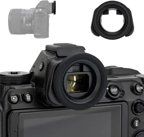 Vista 12 de Cubre visor de silicona suave para cámara ocular para Nikon Zfc Z fc, reemplaza al protector de la copa ocular Nikon DK-32