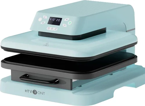 HTVRONT Máquina de prensa de calor automática de 15 x 15 pulgadas para camisetas, máquina profesional de transferencia de calor con liberación