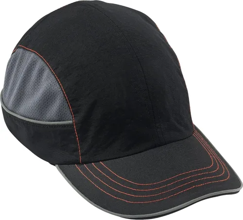Vista 2 de Gorra de seguridad, estilo gorra de béisbol, protección cómoda para la cabeza, visera larga, Skullerz 8950, negra
