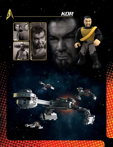 Vista 17 de Set de construcción de colección Star Trek U.S.S. Enterprise NCC-1701 Mega Bloks