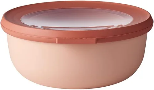 Vista 23 de Mepal Cirqula - Tazón para almacenar y servir múltiples alimentos de 101 onzas / 0.1 fl oz con tapas transparentes, perfecto para preparación
