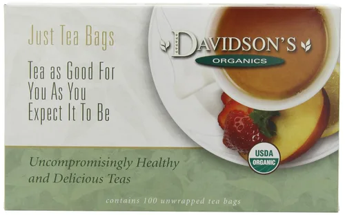 Vista 24 de Davidson's Organics, English Breakfast, 100 bolsas de té sin envolver