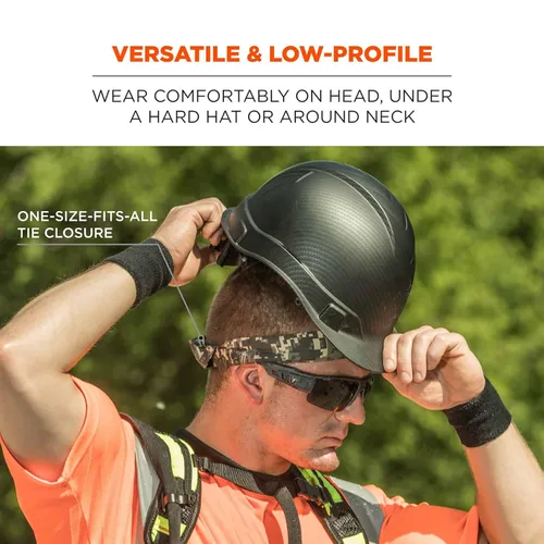 Vista 4 de Ergodyne Chill-Its 6700CT - Bandana de enfriamiento evaporativo