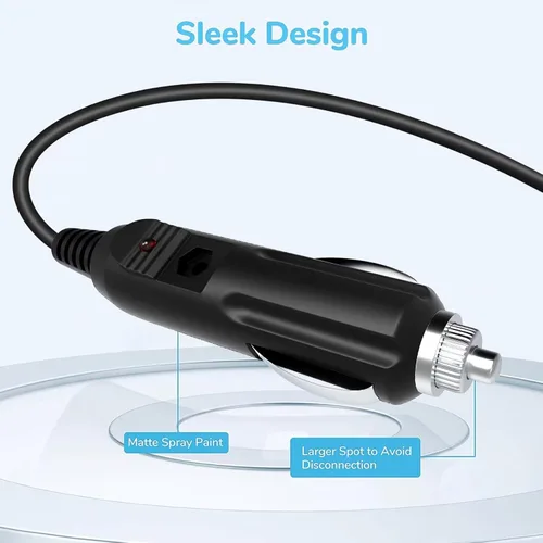 Vista 4 de Adaptador DC para Uniden Bearcat UBC60XLT 30Channel 10Band Radio Scanner Auto