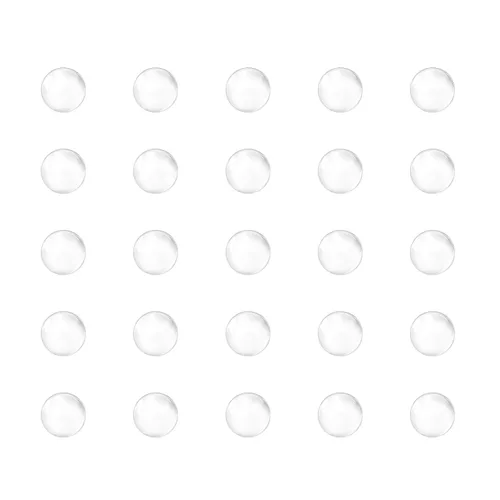 Vista 7 de HARFINGTON 1200 cuentas de vidrio para hervir bolas de vidrio de 0.079 pulgadas de soda y cal para mezclar botellas, transparente