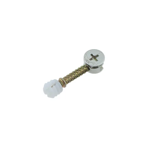 Vista 2 de Cerradura de leva con pasador RLECS 10 piezas de accesorios de bloqueo de leva para muebles, tuerca de perno de leva de 0.575 x 0.374 in y clavija