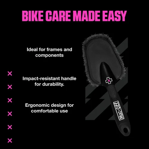 Vista 8 de Muc Off - Cepillo de limpieza para bicicletas de detalle 372, Negro, Talla única