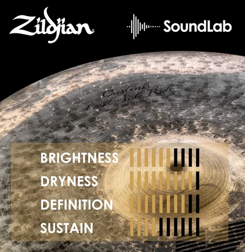 Vista 6 de Avedis Zildjian Company K - Platillo de paseo lateral izquierdo personalizado, 20 pulgadas