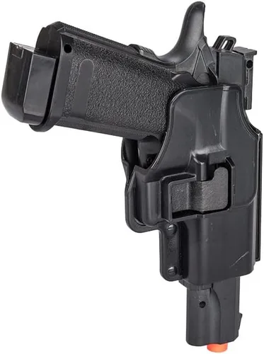 Vista 4 de Galaxy M1911 Airsoft Pistola de resorte de metal con funda - Negro - Brazos del Reino Unido