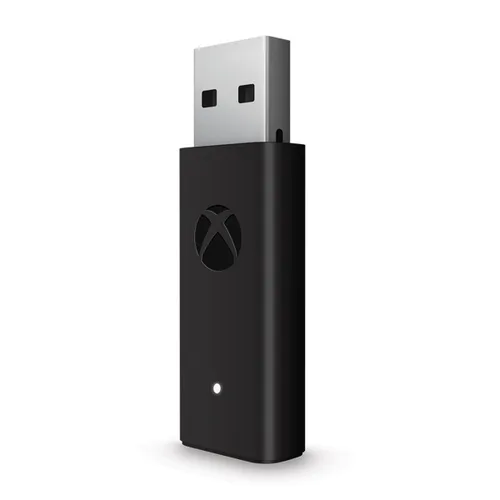 Vista 3 de Microsoft Xbox adaptador inalámbrico para Windows 10Bulk embalaje