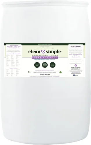 Vista 18 de clean & simple™ SUPER CLEANER - Limpiador concentrado multisuperficie, no tóxico, biodegradable