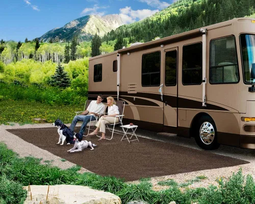 Vista 9 de Alfombra de patio Prest-O-Fit 2-0150, Gris Stone