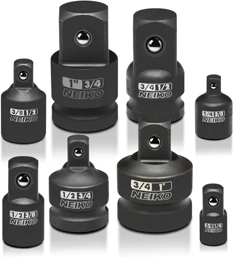 Vista 7 de NEIKO 30237A Adaptador de impacto de 3/4" hembra a 1/2" macho Adaptador de reducción de enchufe Para uso con pistolas de impacto/llaves, barras