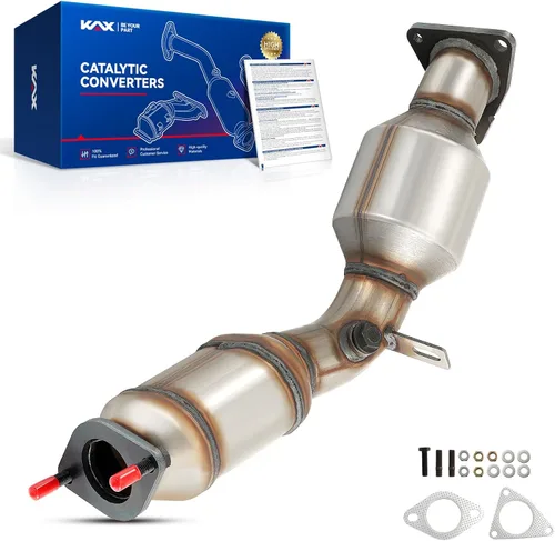 Vista 47 de KAX Convertidor catalítico de repuesto automotriz apto para entrada y salida universal de 2.25 pulgadas, reemplazo 53005 (compatible con EPA)