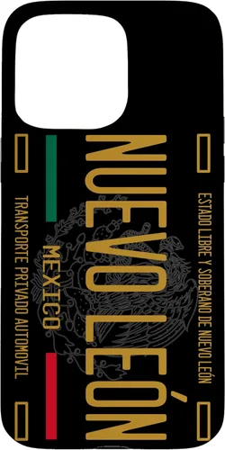 Vista 31 de Neoleonés Nuevo Leon License Plate Phone Case for iPhone 17