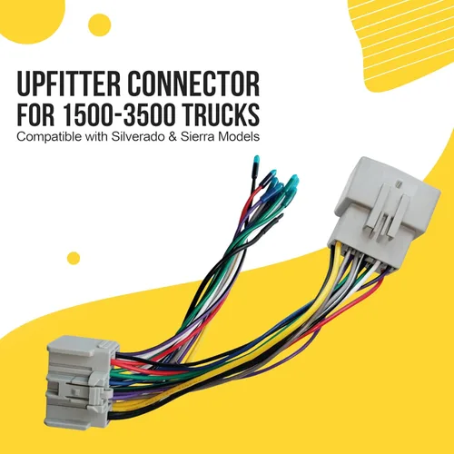 Vista 2 de Precision Upfit 2019+ GM Conector de accesorios/mejorador para camiones 1500-3500 – Añade accesorios, arados, estroboscópicos, controladores